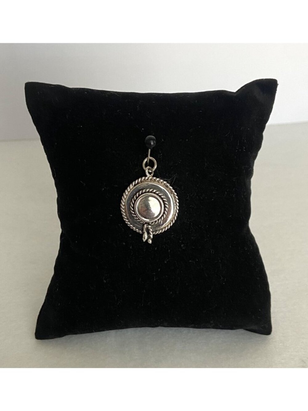 VTG Sterling Silver 925 3D Dimensional Bonnet Hat Charm Pendant